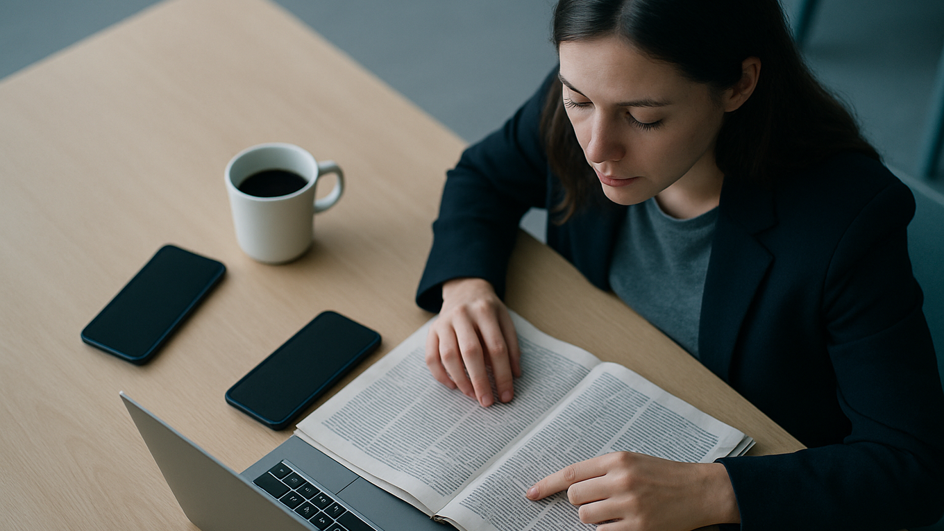 Photo accompanying the text: How to Read the News Critically